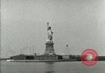 Image of Manhattan skyline from New York Harbor New York City USA, 1919, second 51 stock footage video 65675078129