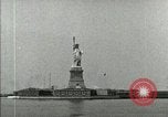 Image of Manhattan skyline from New York Harbor New York City USA, 1919, second 52 stock footage video 65675078129