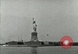Image of Manhattan skyline from New York Harbor New York City USA, 1919, second 55 stock footage video 65675078129