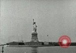 Image of Manhattan skyline from New York Harbor New York City USA, 1919, second 56 stock footage video 65675078129