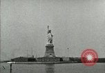 Image of Manhattan skyline from New York Harbor New York City USA, 1919, second 57 stock footage video 65675078129