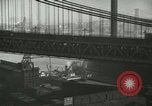 Image of Police directing traffic on the Manhattan Bridge New York United States USA, 1919, second 22 stock footage video 65675078131