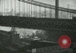 Image of Police directing traffic on the Manhattan Bridge New York United States USA, 1919, second 24 stock footage video 65675078131