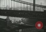 Image of Police directing traffic on the Manhattan Bridge New York United States USA, 1919, second 28 stock footage video 65675078131