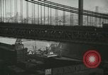 Image of Police directing traffic on the Manhattan Bridge New York United States USA, 1919, second 30 stock footage video 65675078131