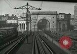 Image of Police directing traffic on the Manhattan Bridge New York United States USA, 1919, second 36 stock footage video 65675078131