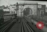 Image of Police directing traffic on the Manhattan Bridge New York United States USA, 1919, second 39 stock footage video 65675078131