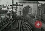 Image of Police directing traffic on the Manhattan Bridge New York United States USA, 1919, second 41 stock footage video 65675078131