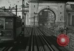Image of Police directing traffic on the Manhattan Bridge New York United States USA, 1919, second 43 stock footage video 65675078131