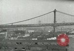 Image of Police directing traffic on the Manhattan Bridge New York United States USA, 1919, second 44 stock footage video 65675078131