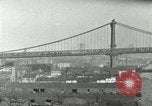 Image of Police directing traffic on the Manhattan Bridge New York United States USA, 1919, second 46 stock footage video 65675078131