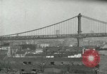 Image of Police directing traffic on the Manhattan Bridge New York United States USA, 1919, second 52 stock footage video 65675078131