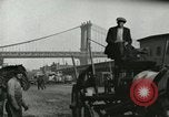 Image of Police directing traffic on the Manhattan Bridge New York United States USA, 1919, second 58 stock footage video 65675078131