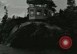 Image of Octagonal house on a rock United States USA, 1919, second 3 stock footage video 65675078136