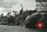 Image of Octagonal house on a rock United States USA, 1919, second 13 stock footage video 65675078136