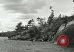 Image of Octagonal house on a rock United States USA, 1919, second 17 stock footage video 65675078136