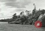 Image of Octagonal house on a rock United States USA, 1919, second 18 stock footage video 65675078136