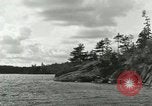 Image of Octagonal house on a rock United States USA, 1919, second 21 stock footage video 65675078136
