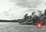 Image of Octagonal house on a rock United States USA, 1919, second 22 stock footage video 65675078136