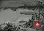 Image of Men walk carefully on frozen Niagara River New York United States USA, 1919, second 12 stock footage video 65675078137