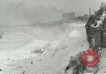 Image of Men walk carefully on frozen Niagara River New York United States USA, 1919, second 30 stock footage video 65675078137