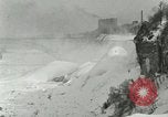Image of Men walk carefully on frozen Niagara River New York United States USA, 1919, second 34 stock footage video 65675078137