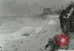 Image of Men walk carefully on frozen Niagara River New York United States USA, 1919, second 35 stock footage video 65675078137
