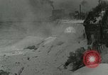 Image of Men walk carefully on frozen Niagara River New York United States USA, 1919, second 48 stock footage video 65675078137