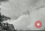 Image of Men walk carefully on frozen Niagara River New York United States USA, 1919, second 52 stock footage video 65675078137