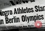 Image of Jesse Owens Berlin Germany, 1945, second 1 stock footage video 65675078147