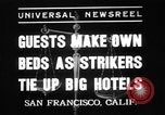 Standbild Angestellten Streik San Francisco California USA, 1937, aus Sekunde 1 historischem Filmmaterial Videoclip 65675078159