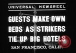 Standbild Angestellten Streik San Francisco California USA, 1937, aus Sekunde 4 historischem Filmmaterial Videoclip 65675078159