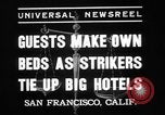 Standbild Angestellten Streik San Francisco California USA, 1937, aus Sekunde 7 historischem Filmmaterial Videoclip 65675078159