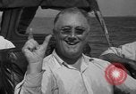 Standbild Präsident Roosevelt Port Arkansas Texas USA, 1937, aus Sekunde 45 historischem Filmmaterial Videoclip 65675078160