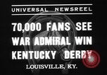 Standbild Krieg Admiral Louisville Kentucky USA, 1937, aus Sekunde 3 historischem Filmmaterial Videoclip 65675078162