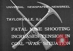 Standbild Bergwerk Taylorville Illinois USA, 1932, aus Sekunde 6 historischem Filmmaterial Videoclip 65675078165