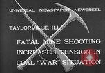Standbild Bergwerk Taylorville Illinois USA, 1932, aus Sekunde 8 historischem Filmmaterial Videoclip 65675078165
