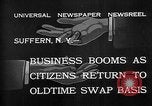 Image of barter system Suffern New York USA, 1932, second 9 stock footage video 65675078167