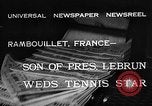 Image of wedding France, 1932, second 6 stock footage video 65675078170