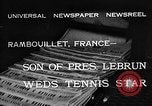 Image of wedding France, 1932, second 8 stock footage video 65675078170