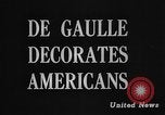 Immagine di Il generale De Gaulle Severne Alsazia, 1945, secondo 3 filmato di repertorio 65675078175