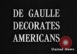 Immagine di Il generale De Gaulle Severne Alsazia, 1945, secondo 5 filmato di repertorio 65675078175