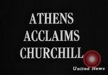 Image Winston Churchill Athènes Allemagne, 1945, de la seconde 3 séquences d'archives historiques vidéo 65675078176