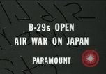 Standbild B-29 Pacific Theater, 1945, aus Sekunde 1 historischem Filmmaterial Videoclip 65675078188