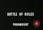 Standbild Battle of Bulge europäische Theater, 1945, aus Sekunde 1 historischem Filmmaterial Videoclip 65675078190