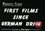 Standbild Battle of Bulge europäische Theater, 1945, aus Sekunde 11 historischem Filmmaterial Videoclip 65675078190