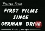Standbild Battle of Bulge europäische Theater, 1945, aus Sekunde 13 historischem Filmmaterial Videoclip 65675078190