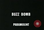 Standbild buzz Bombe United States USA, 1945, aus Sekunde 3 historischem Filmmaterial Videoclip 65675078191