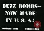 Standbild buzz Bombe United States USA, 1945, aus Sekunde 8 historischem Filmmaterial Videoclip 65675078191