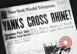 Standbild Die amerikanischen Streitkräfte im Bodenkampf in Deutschland Deutschland, 1945, aus Sekunde 15 historischem Filmmaterial Videoclip 65675078194